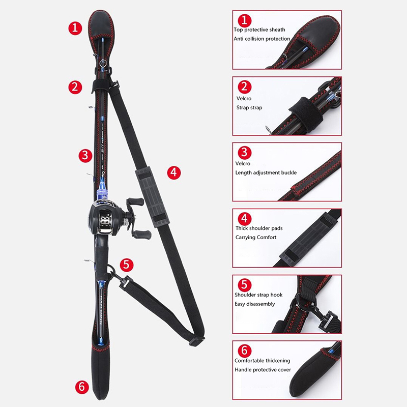 New Fishing Rod Protective She - Fishing Rod Case のレビューと価格