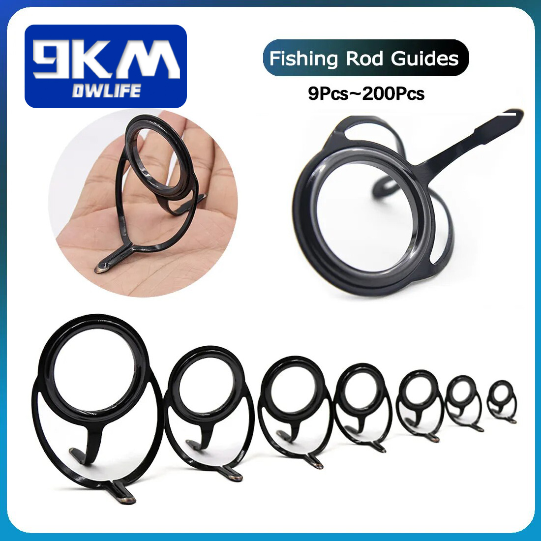 Fishing Rod Repair Kit Spinnin - Fishing Rod Guide Replacement のレビューと価格