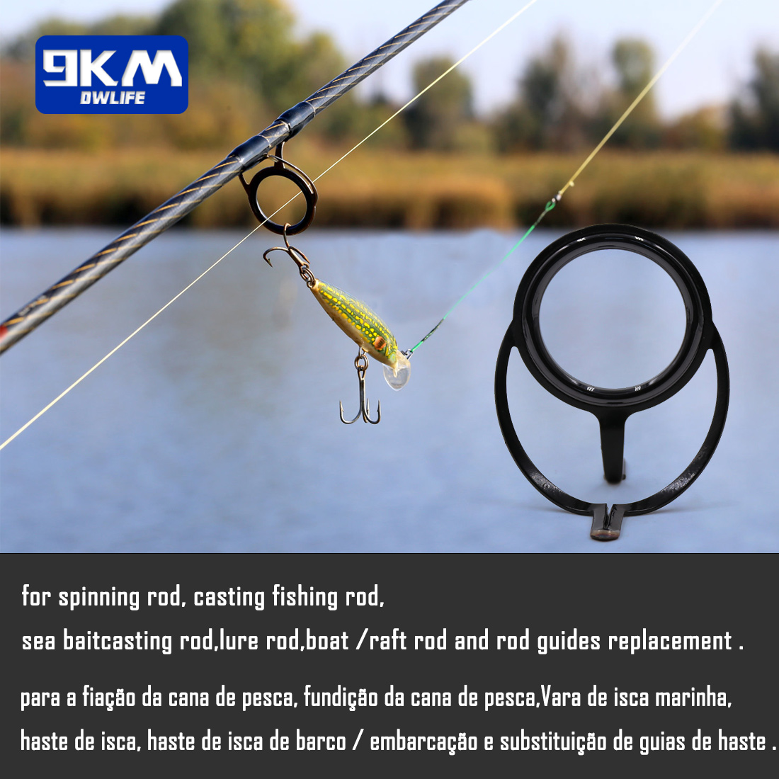 Fishing Rod Repair Kit Spinnin - Fishing Rod Guide Replacement のレビューと価格