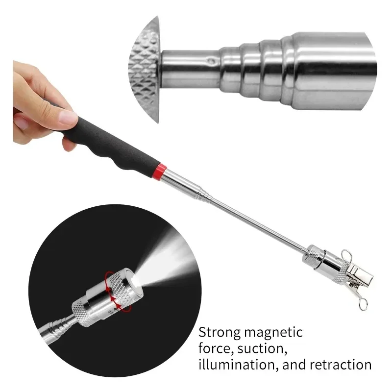 Telescopic Magnetic Pen with L - Fishing Rod Travel のレビューと価格
