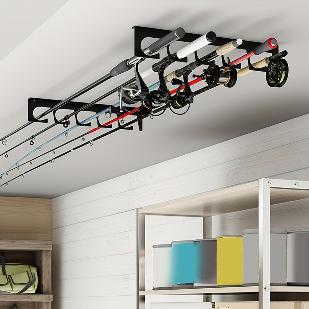 B48B-Wall/Ceiling Mount Fishin - Fishing Rod Rack のレビューと価格