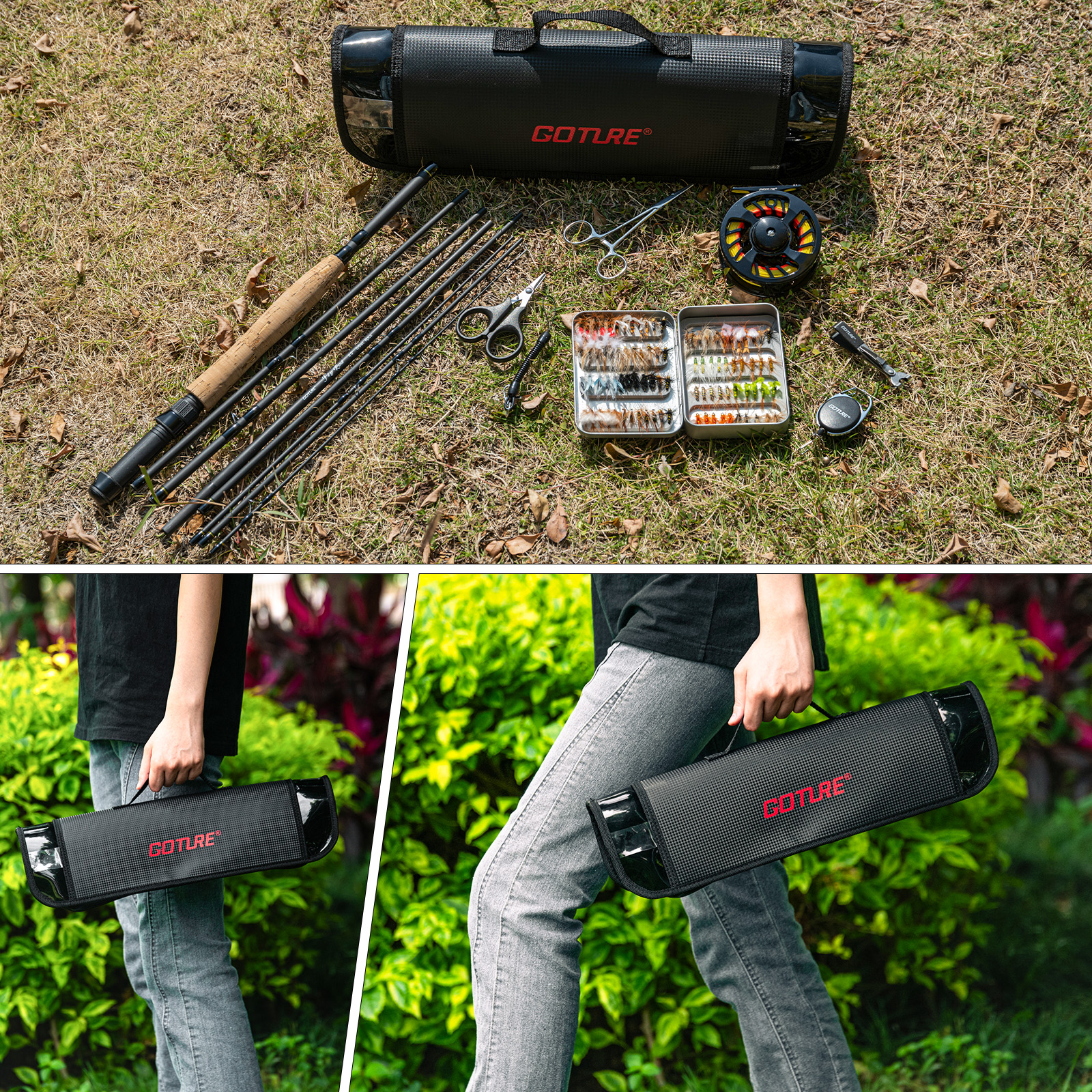 Goture Fly Fishing Rod and Ree - Fishing Rod Fly のレビューと価格