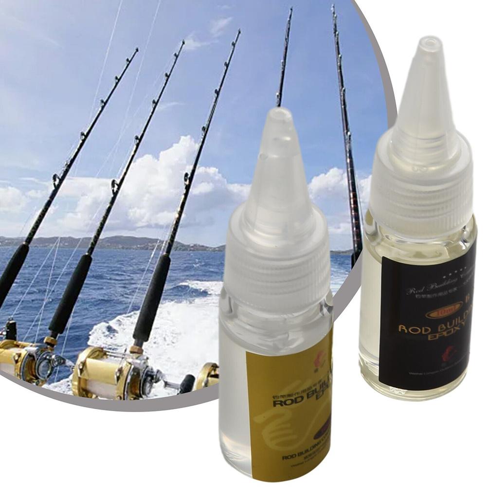 2Pcs Fishing Rod Glue Fishing  - Fishing Rod Building Kit のレビューと価格