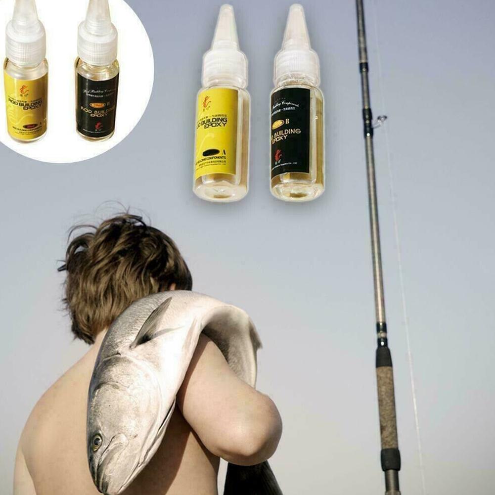 2Pcs Fishing Rod Glue Fishing  - Fishing Rod Building Kit のレビューと価格