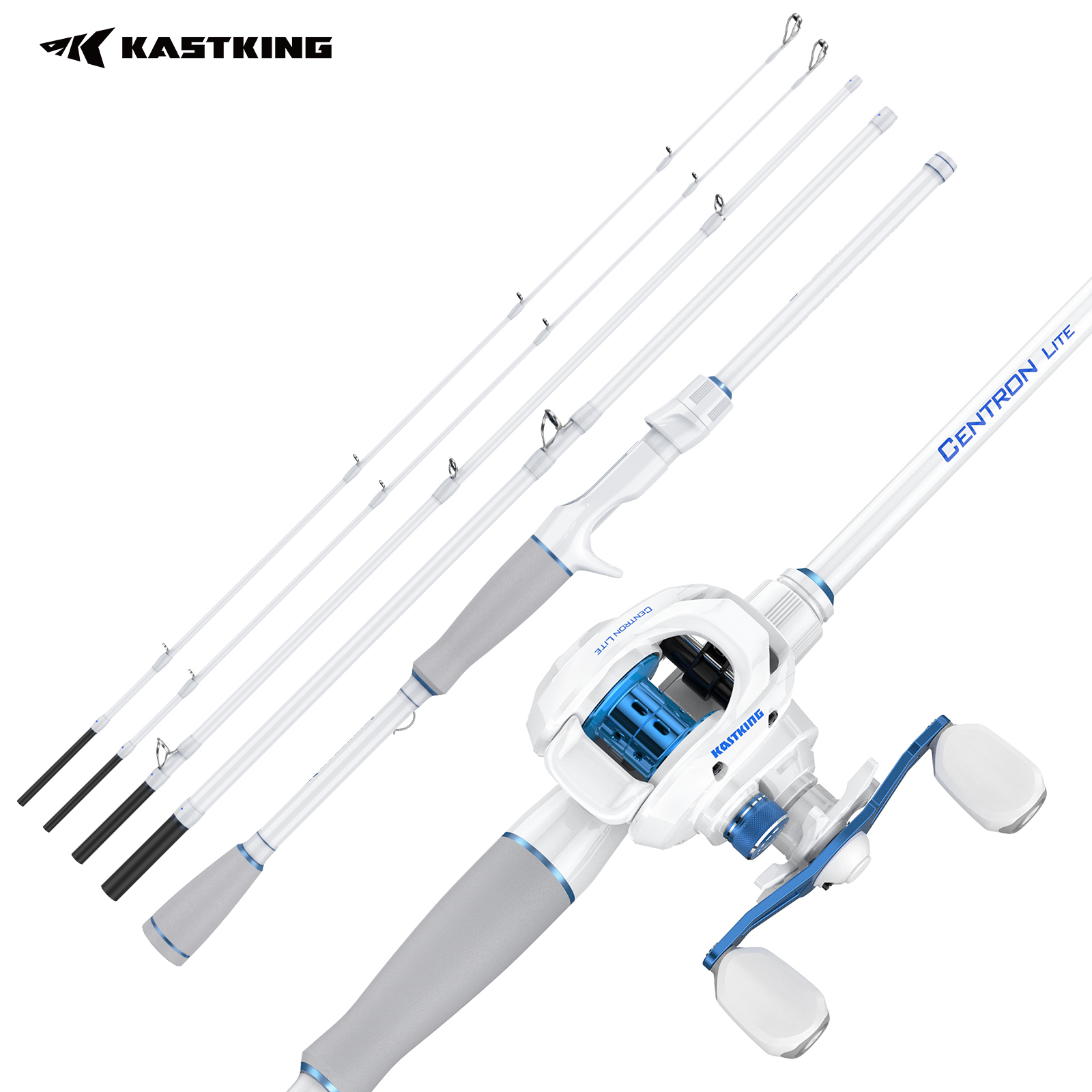 KastKing Centron Lite Travel C - Fishing Rod Combo のレビューと価格