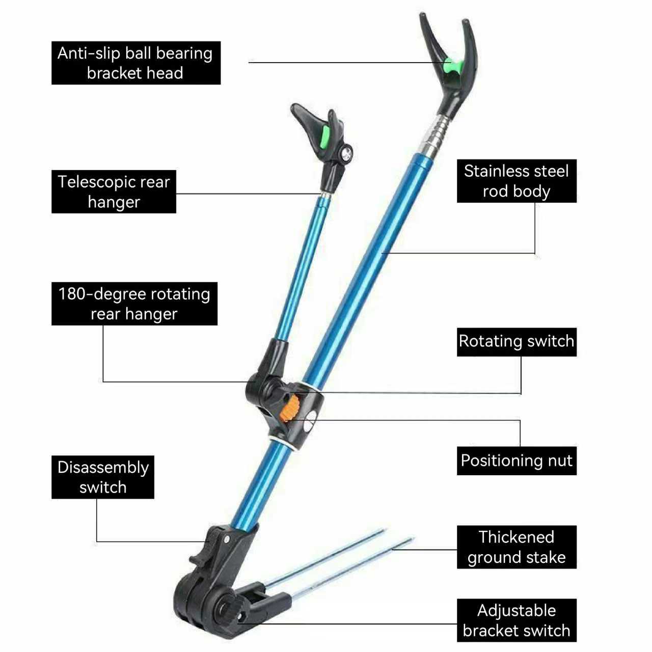 Thickened Telescopic Fishing R - Fishing Rod Telescopic のレビューと価格