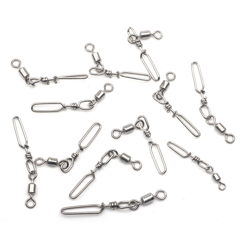 10Pcs Stainless Steel Quick Sn - Fishing Rod Repair Kit のレビューと価格