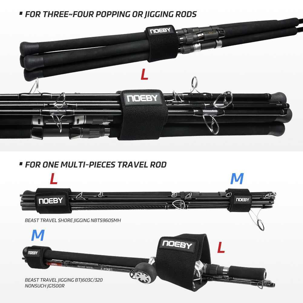 NOEBY Wide Fishing Rod Protect - Fishing Rod Spinning のレビューと価格