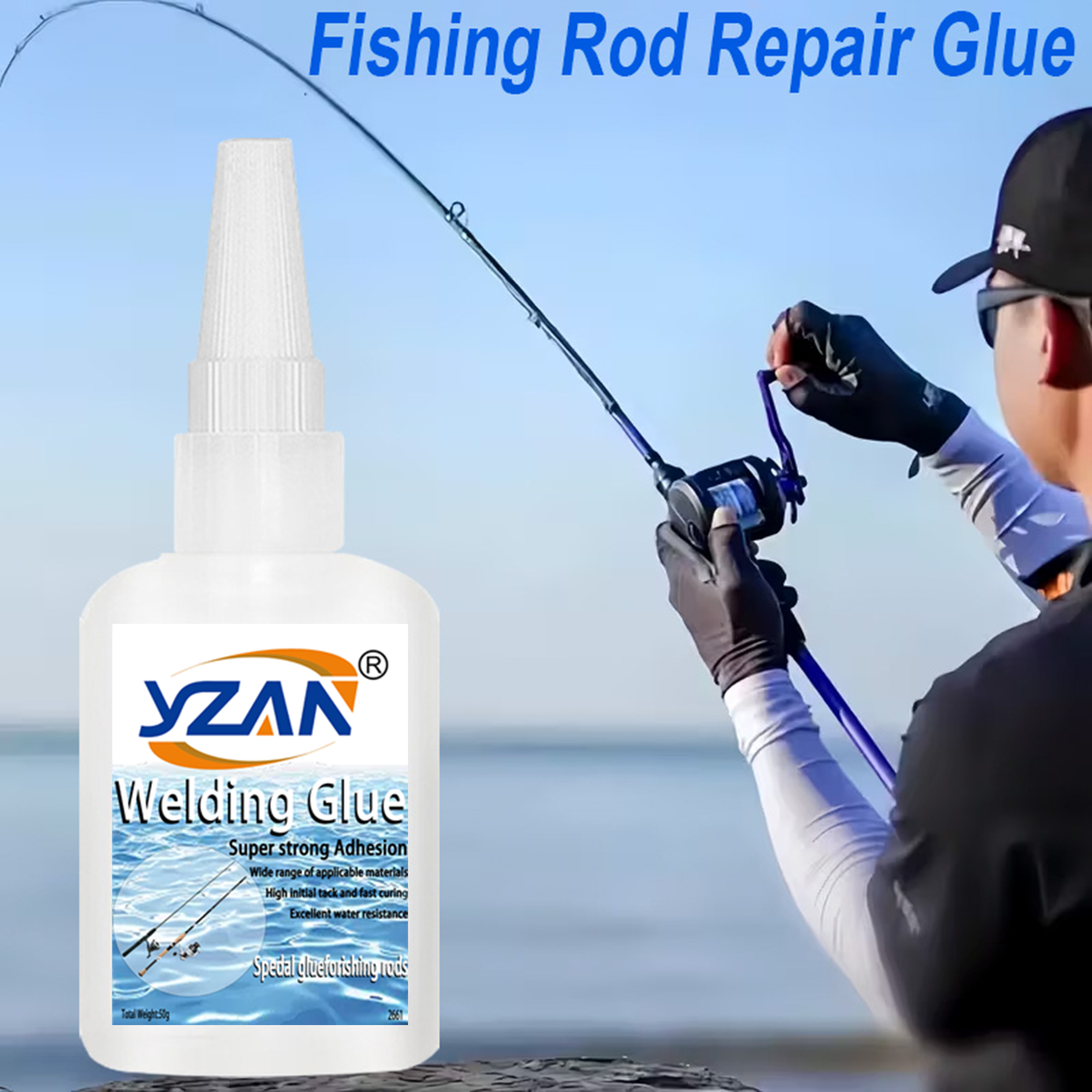 Fishing Rod Repair Glue  Fast  - Fishing Rod Tip Replacement のレビューと価格