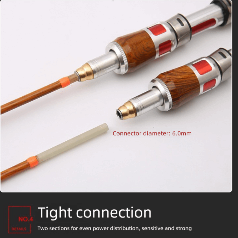 4 Sections Spinning Fishing Ro - Fishing Rod Carbon Fiber のレビューと価格