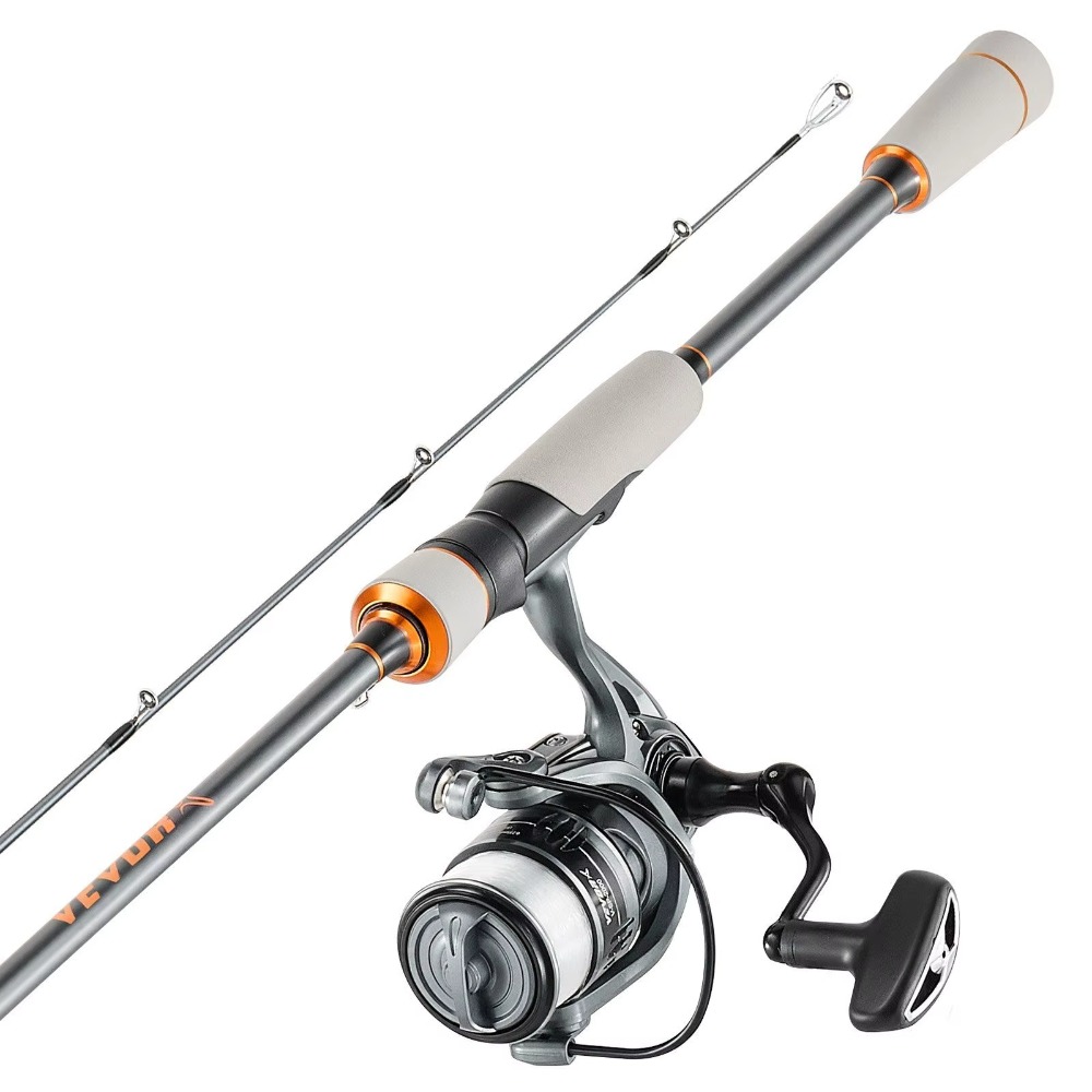 Carbon Fiber Bass Fishing Pole - Fishing Rod Combo のレビューと価格