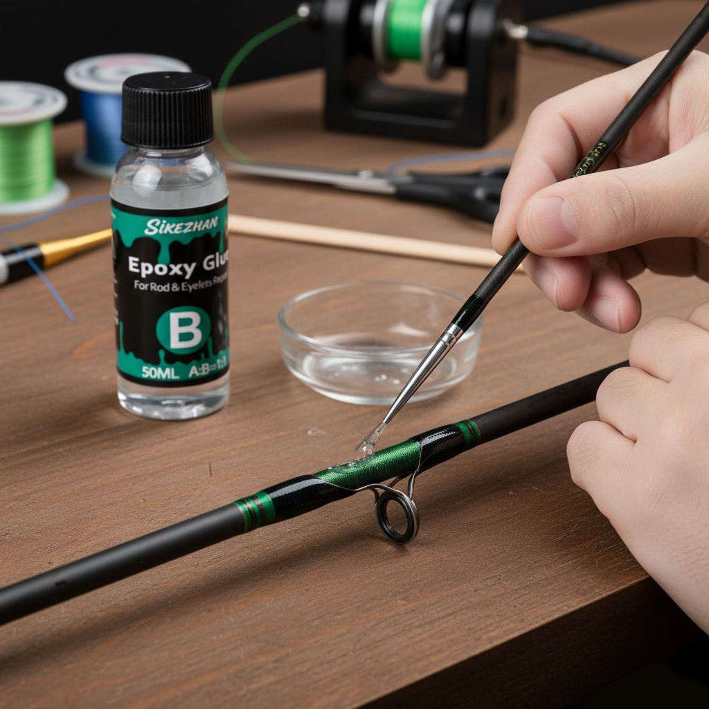 Clear 2-Part Fishing Rod Epoxy - Fishing Rod Repair Kit のレビューと価格