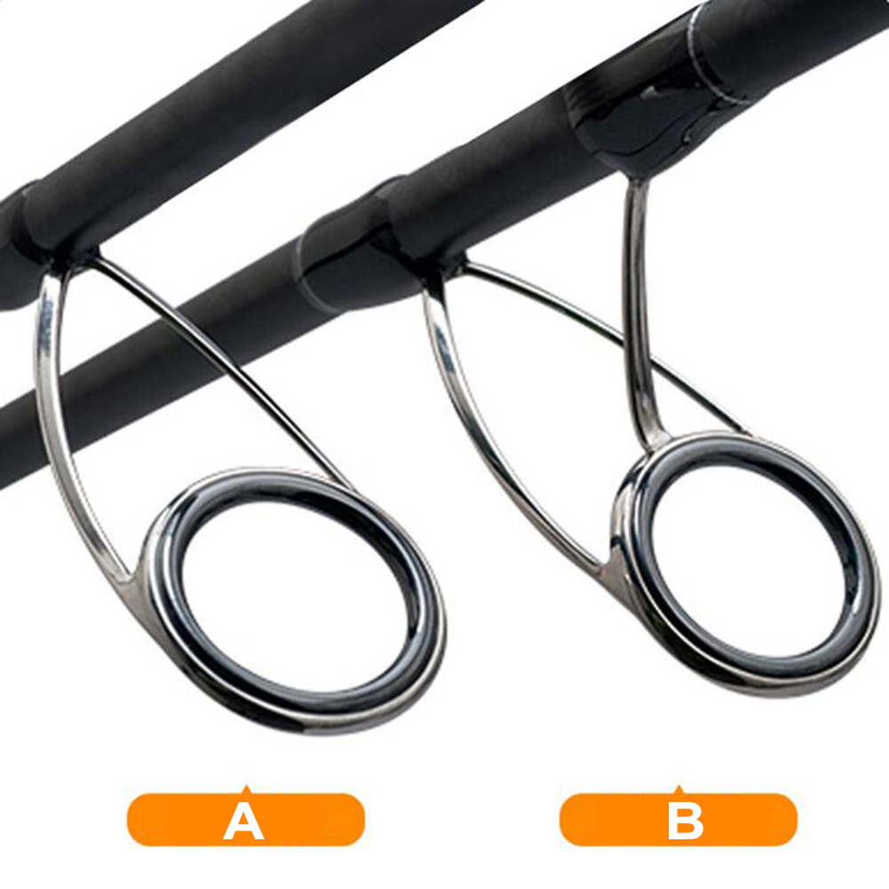 9 Pcs Fishing Rod  Guide Ceram - Fishing Rod Tip Replacement のレビューと価格