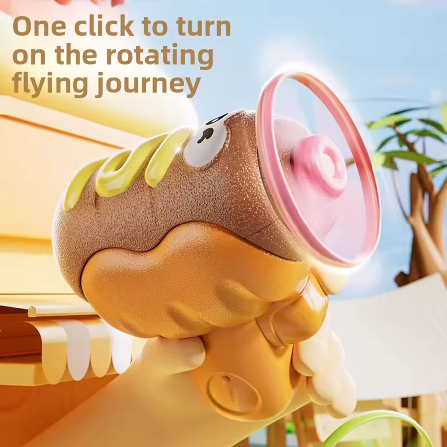 summer Flying Disc Saucer Gyro - Fishing Rod Fly のレビューと価格