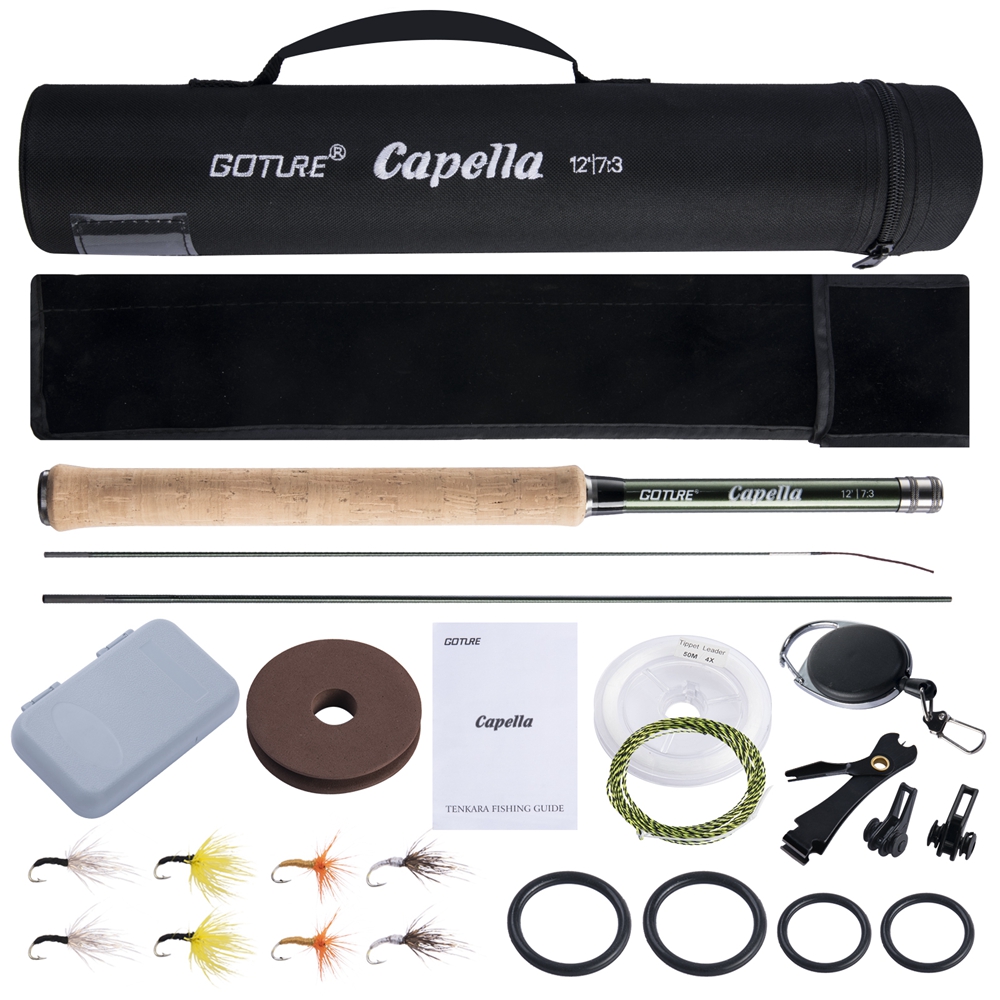 Goture Tenkara Fly Fishing Rod - Fishing Rod Combo のレビューと価格
