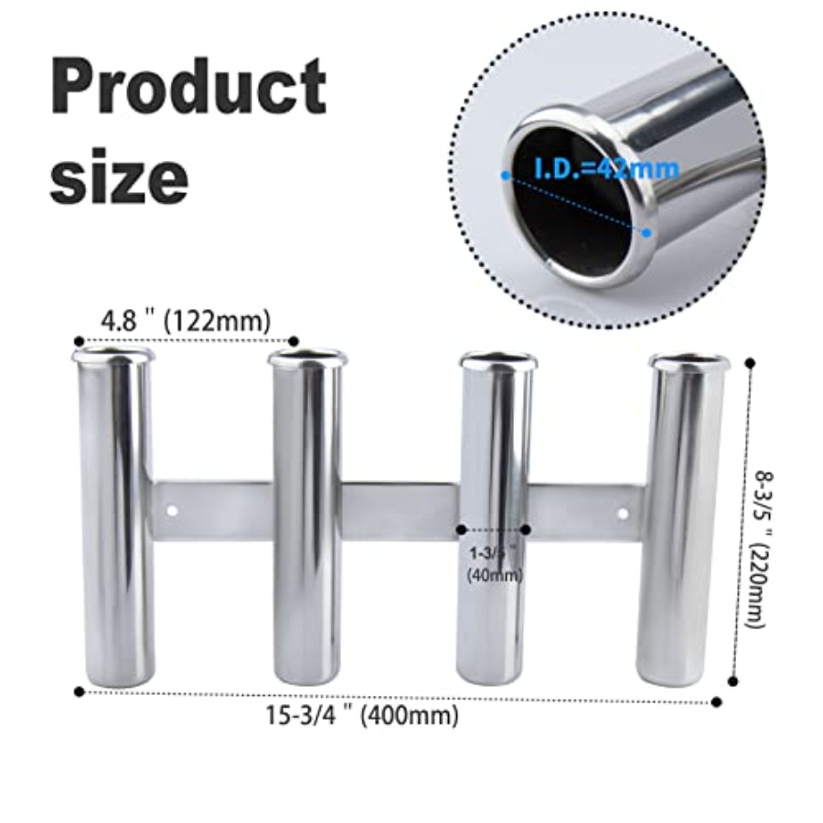 Fishing Rod Holder for Boat, V - Fishing Rod Boat のレビューと価格