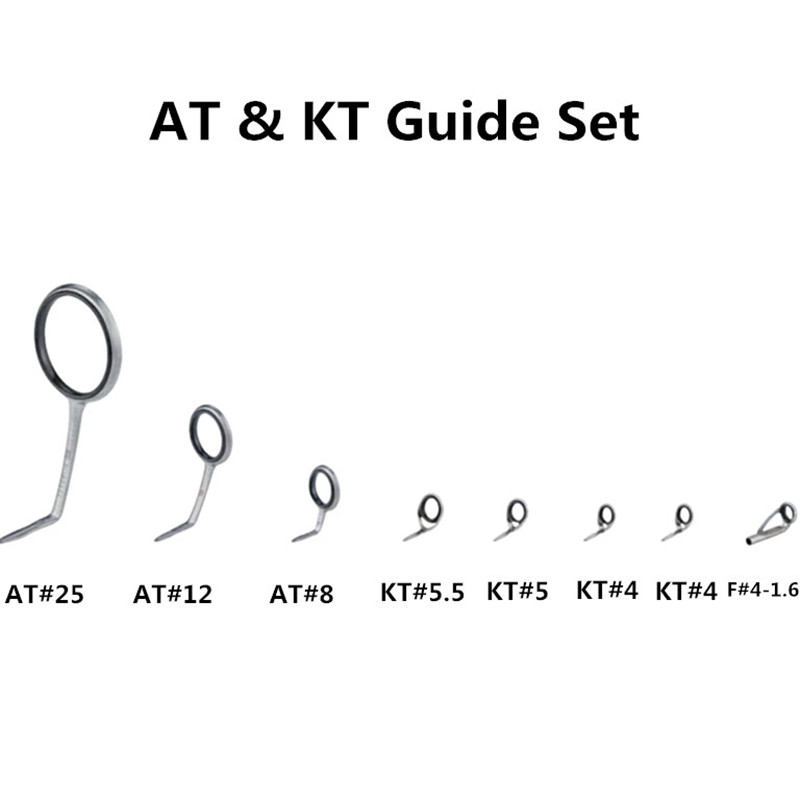 NooNRoo AT & KT Guide Set Fish - Fishing Rod Guide Replacement のレビューと価格