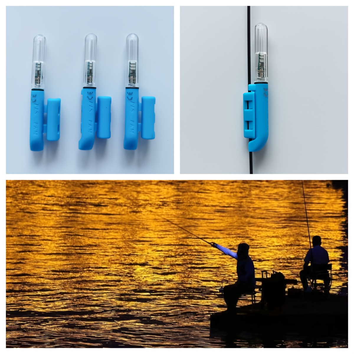 2pcs New night fishing rod tip - Fishing Rod Casting のレビューと価格