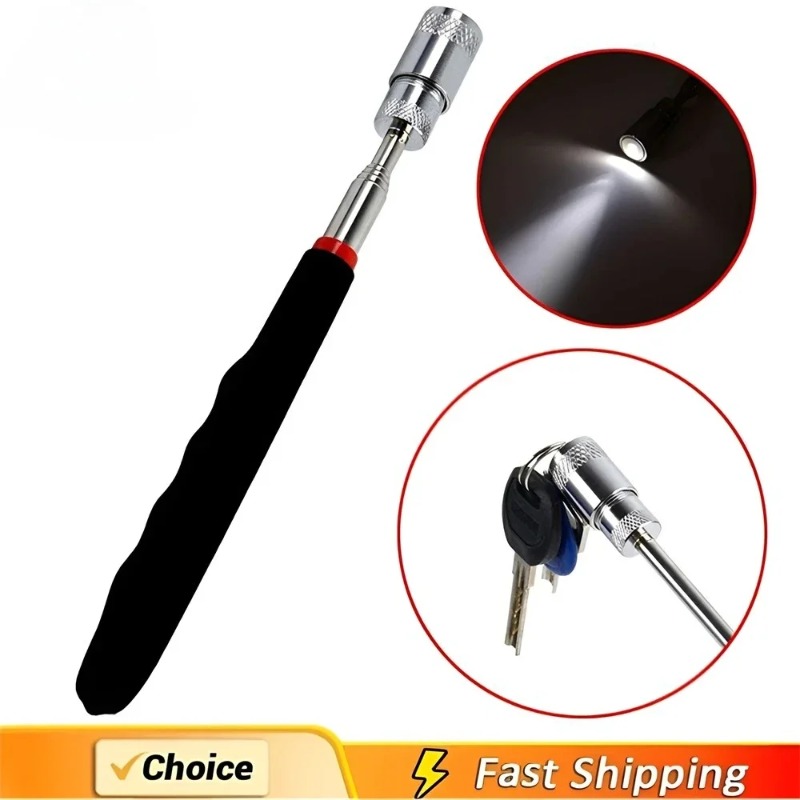 Telescopic Magnetic Pen with L - Fishing Rod Travel のレビューと価格