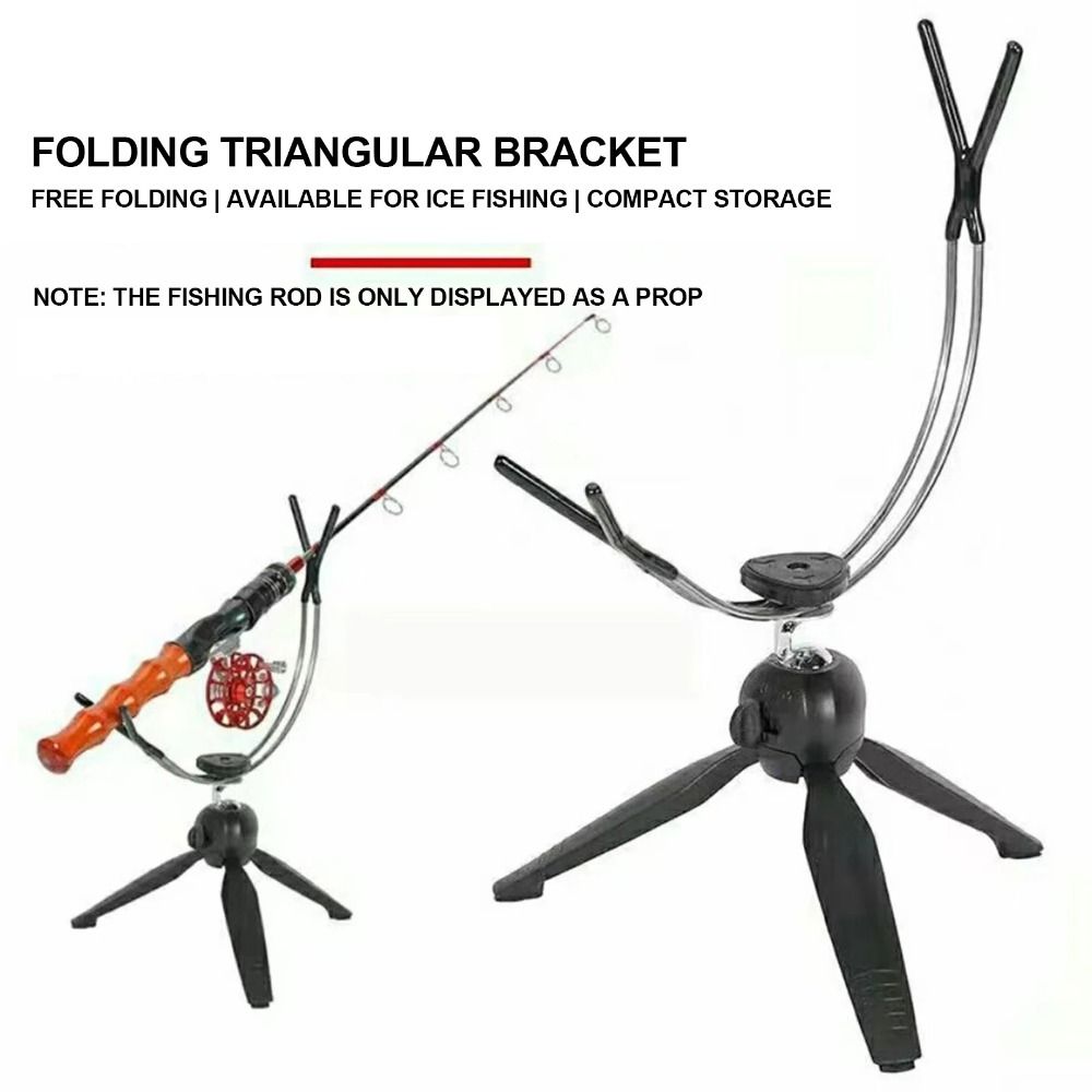 360° Adjustable Ice Fishing Ro - Fishing Rod Rack のレビューと価格
