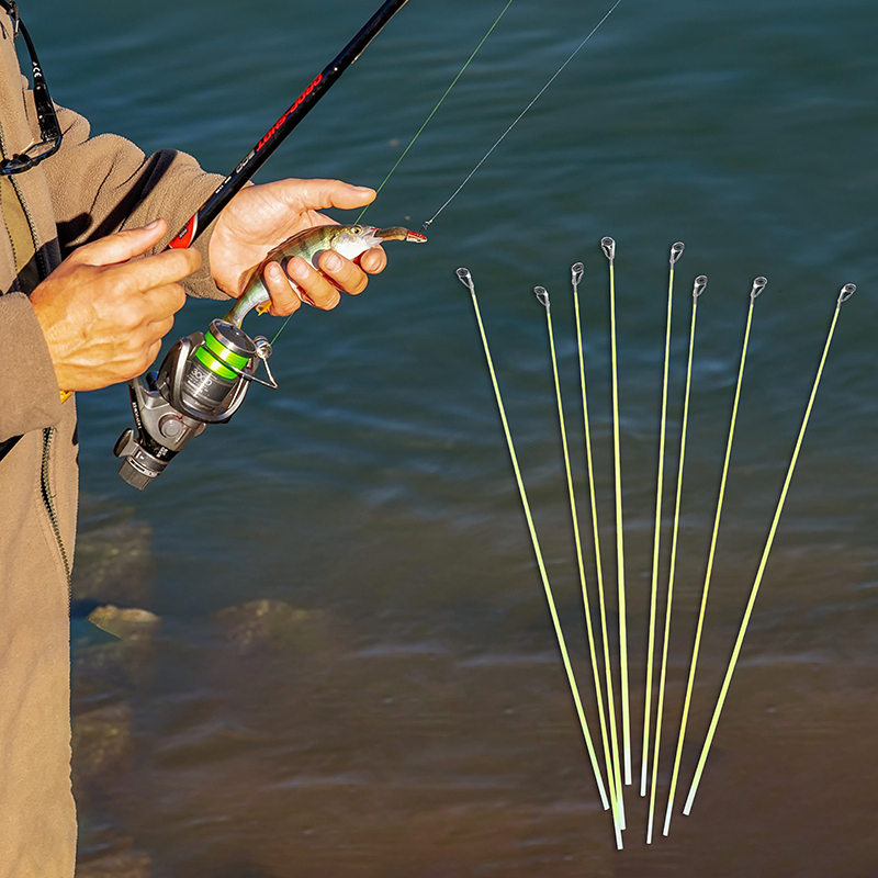 5Pcs 42CM Boat/Raft Rod Tip Sp - Fishing Rod Tip Replacement のレビューと価格