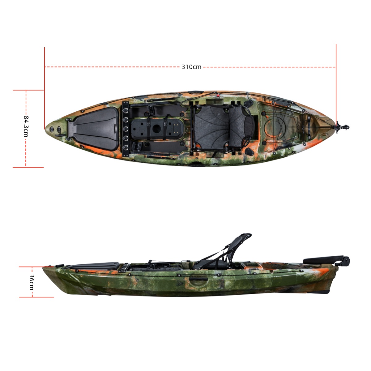 First-class Single Fishing Kay - Fishing Rod Boat のレビューと価格