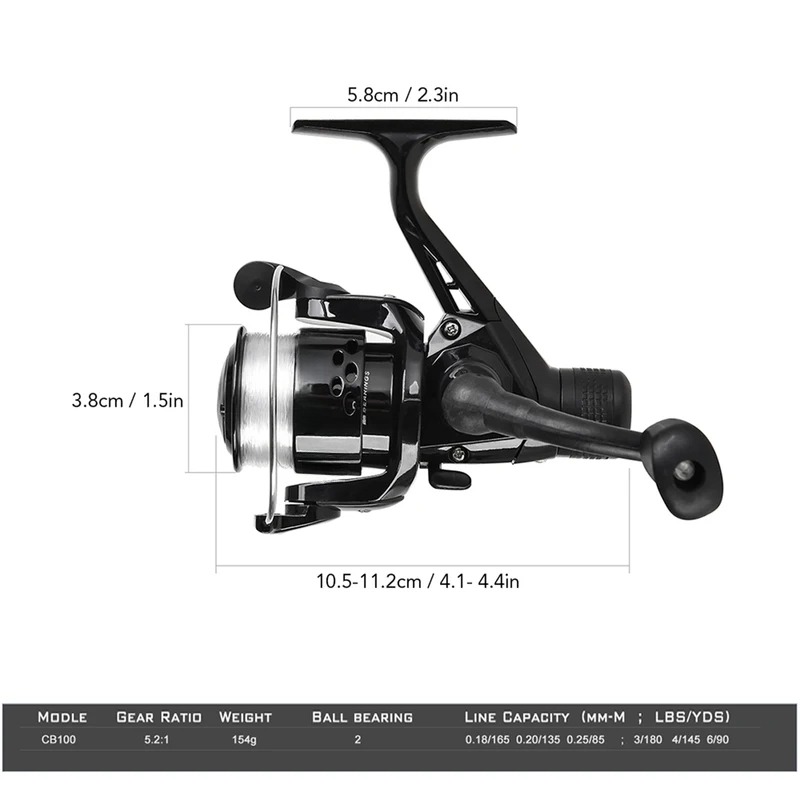 BRAVMAK 2.1/ 2.3 mTelescopic F - Fishing Rod Combo のレビューと価格